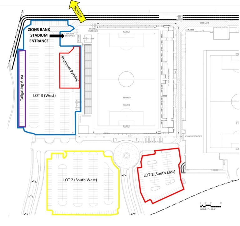 Stadium Maps Zions Bank Real Academy